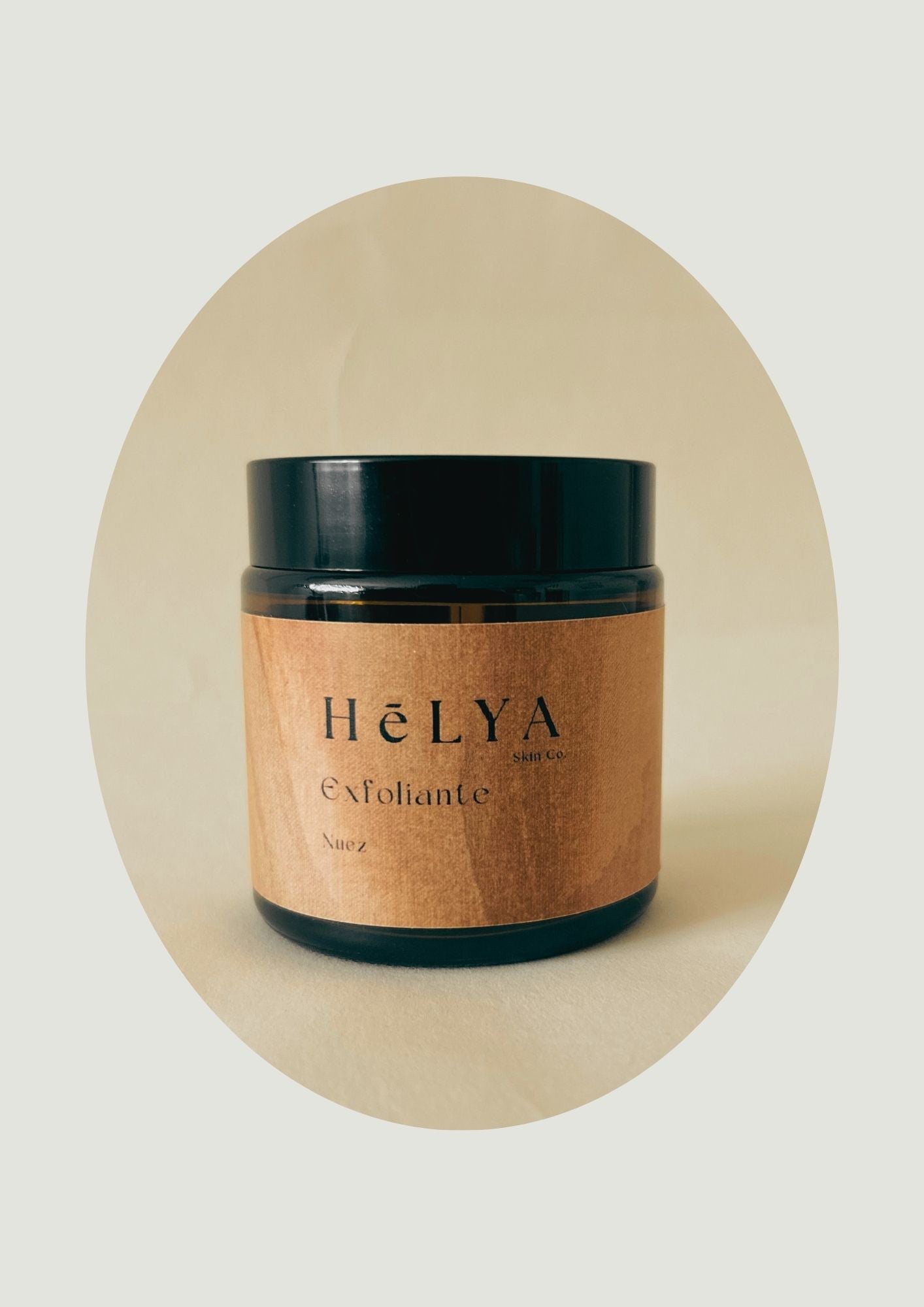 Exfoliante con cascara de nuez + vitamina e