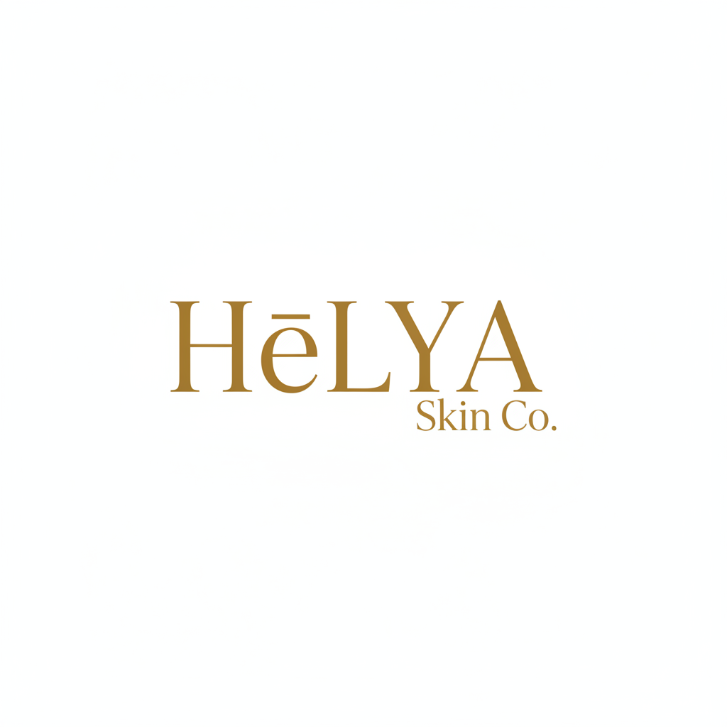 Logo HēLYA Skin Co. - Opción 2